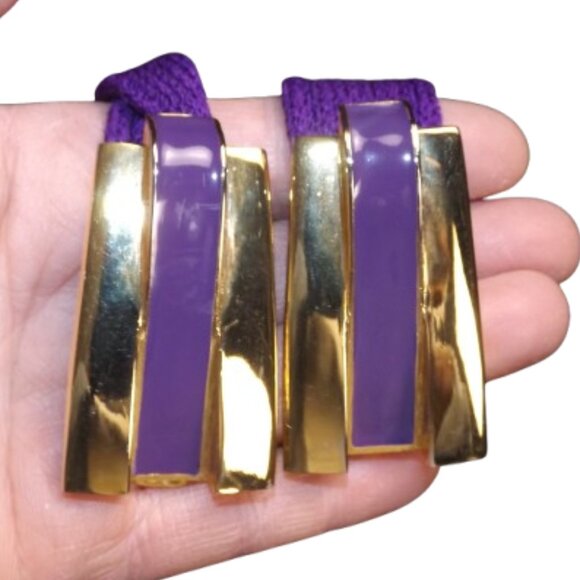Purple Knit Belt, 32\